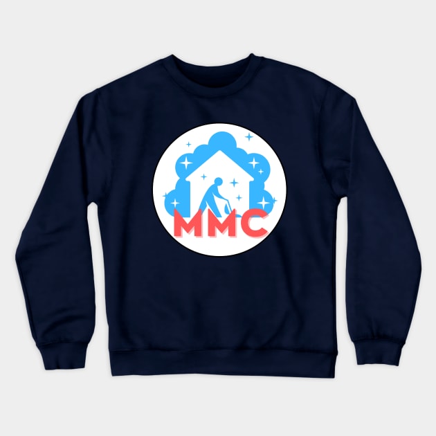 Midwest Magic Cleaning Logo Crewneck Sweatshirt by Midwest Magic Cleaning